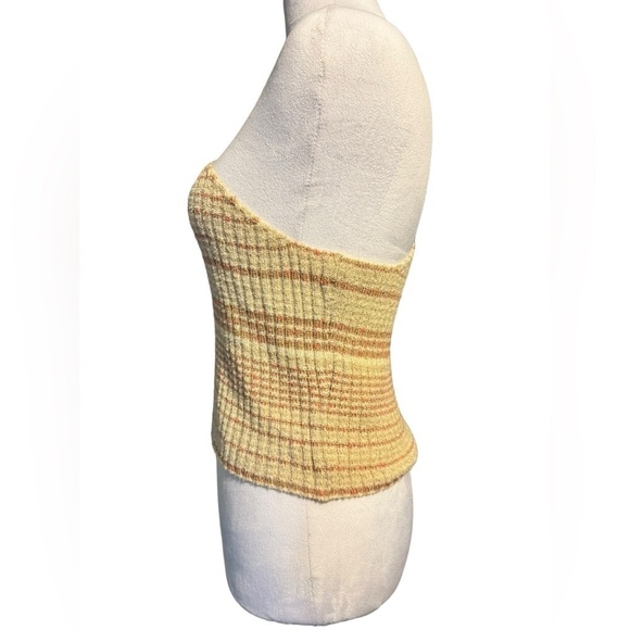 Urban Outfitters 1  Shoulder Cropped Tank Top - Picture 4 of 6